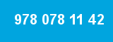 978 078 11 42
